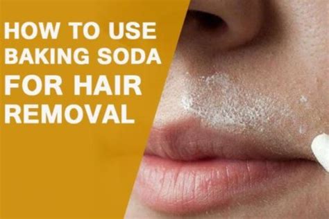 baking soda to remove facial hair|Iba pa.